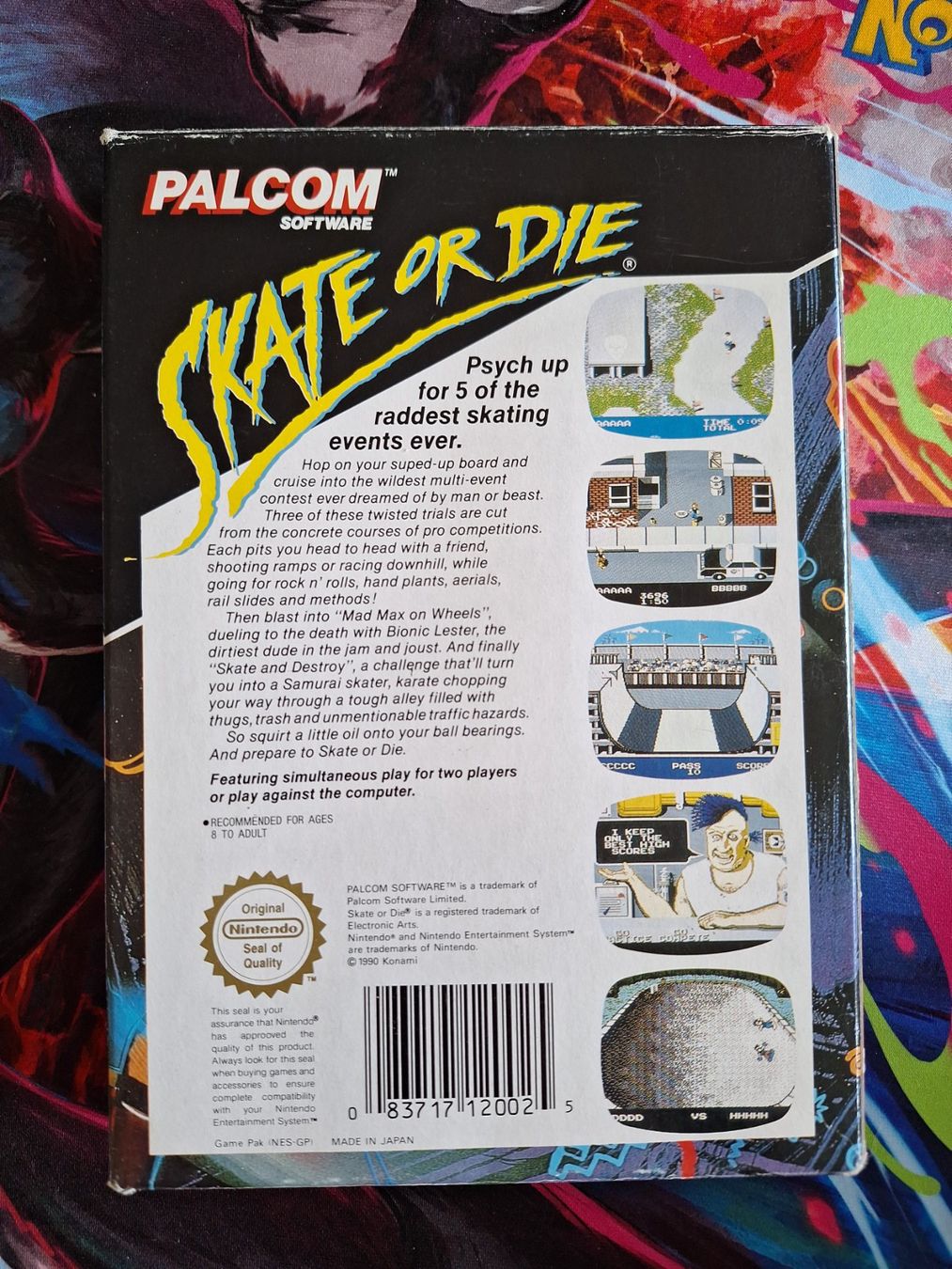 Nintendo Giochi: Skate or Die NES + OVP + Anleitung – Usato da Altstätten SG venduto da GGsGameshop 6