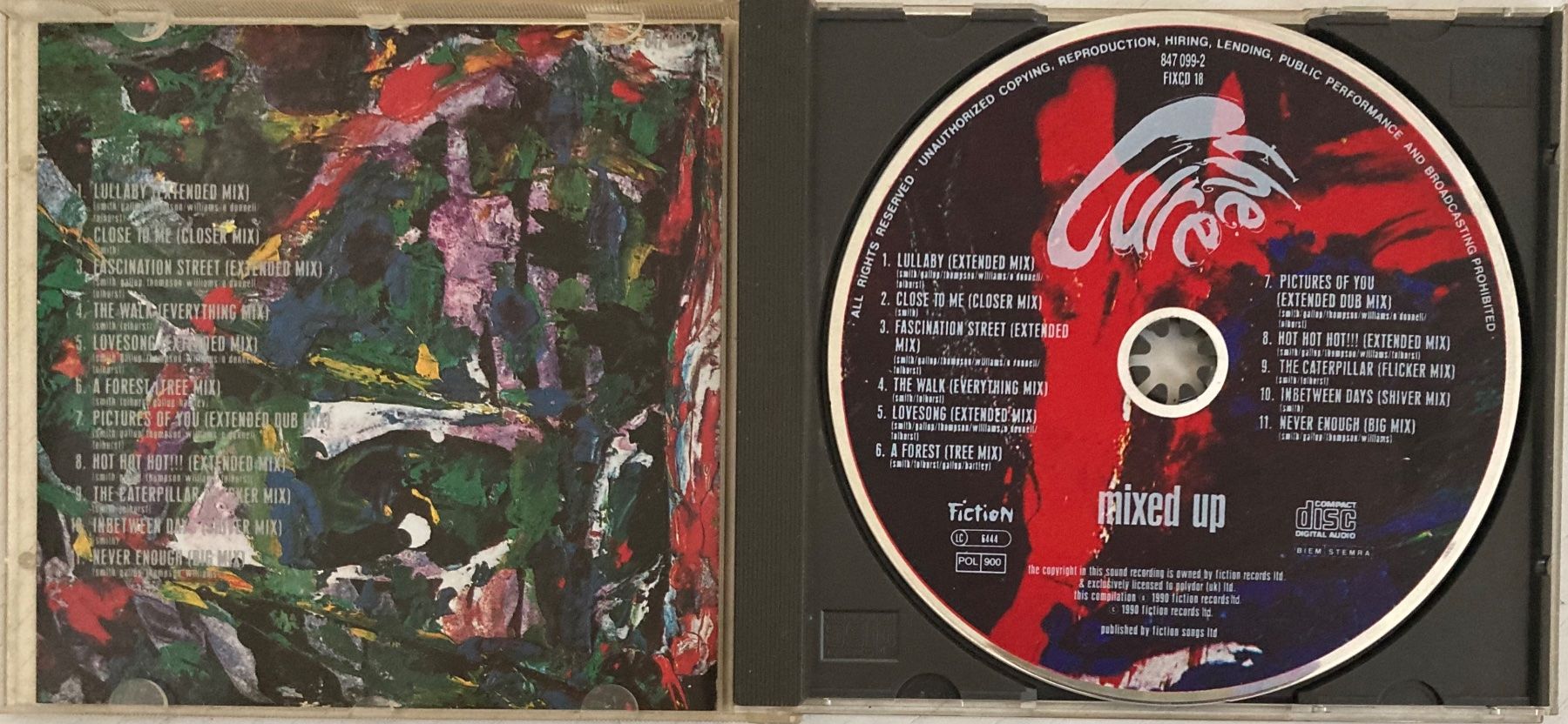 CDs: THE CURE - MIXED UP – Gebraucht aus Poliez-Pittet von Newtown-Records 2