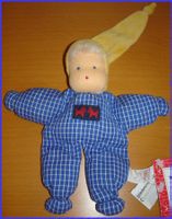 🌞 Westfalenstoffe ❁ Kuschelfreund Puppe Wichtel blau