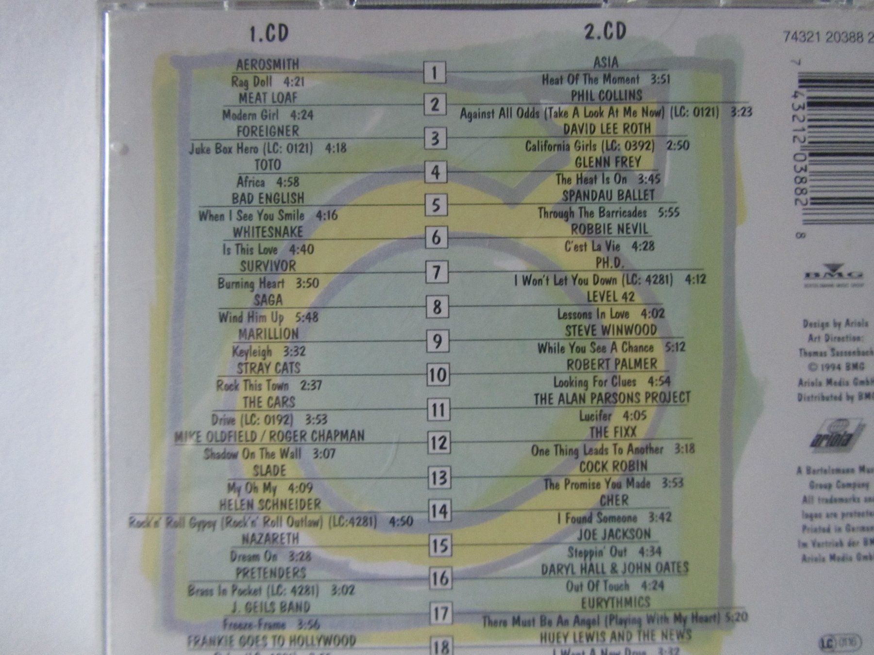 CD: CD - Hits der 80er - Doppel-CD – Usato da Weiningen ZH venduto da dietsch57 1