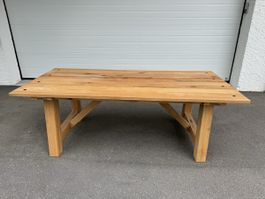Massiver Holztisch / Esstisch, Eiche, vintage!