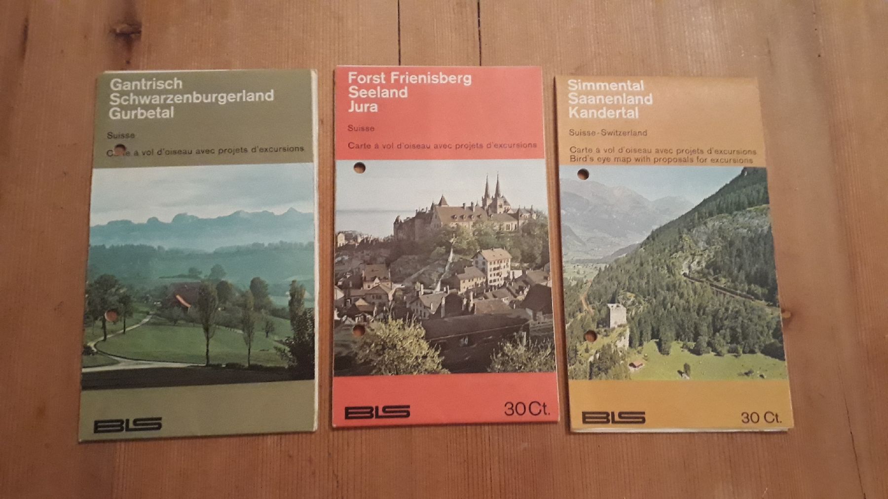 Landkarten & Atlanten: Antike Landkarten der BLS – Gebraucht aus Zürich von wildflower26 3