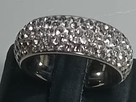 ring edelsthal 316L,mit zerkonia,,,glanzig