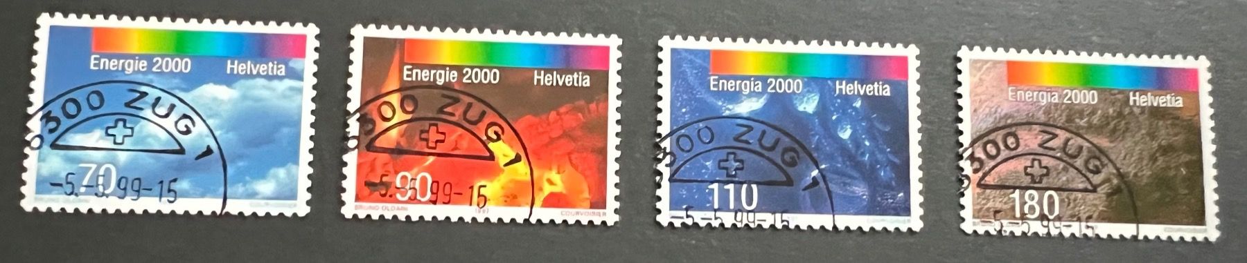 Tutti i francobolli: CH-Marken 1997 Eckgestempelt – Nuovo (secondo la descrizione) da Hünenberg See venduto da wer_5286