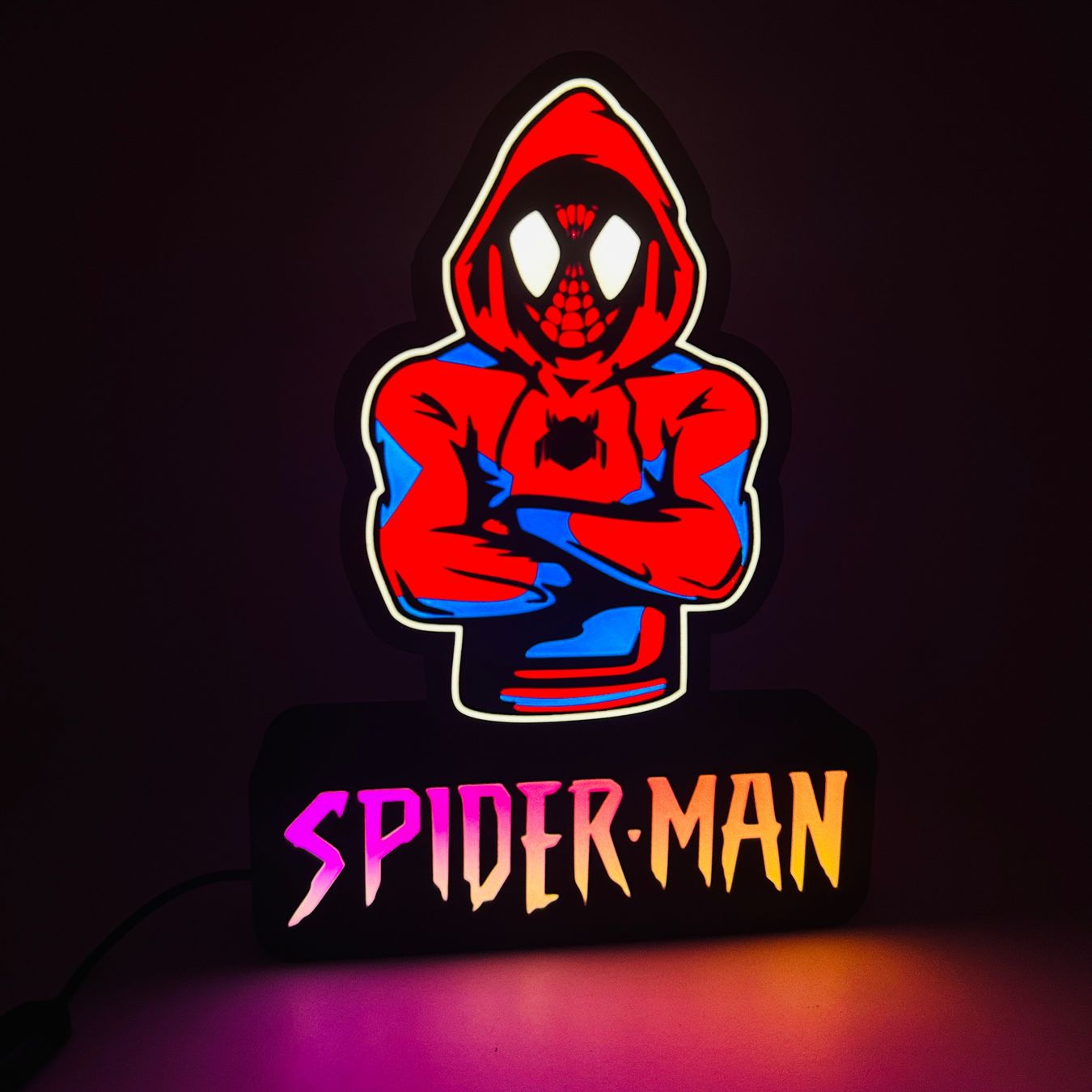 Lampade: Lightbox lampe led SPIDER MAN 2 RGB – Nuovo (secondo la descrizione) da Vicques venduto da PAMB3D 1