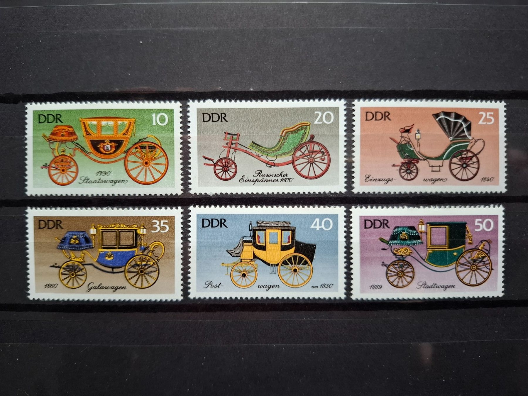 Tutti i francobolli: DDR 1976 Mi.Nr.2147 - 2152. Postfrisch. – Nuovo (secondo la descrizione) da Schaffhausen venduto da R_Muzh