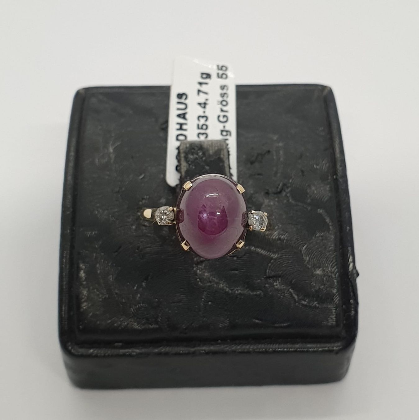 Anelli: Echt 18K Gold - Diamant Ring – Usato da Luzern venduto da Luzern-Goldhaus