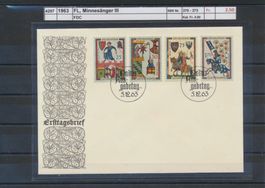 1963 FL, "Minnesänger III", FDC