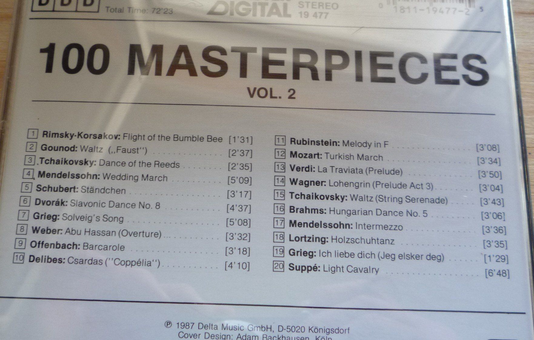 CDs: Klassik CD Box mit 5 CD's – Gebraucht aus Rieden SG von Brockehuesli 2