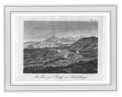 Schindellegi Kupferstich 1805 selten