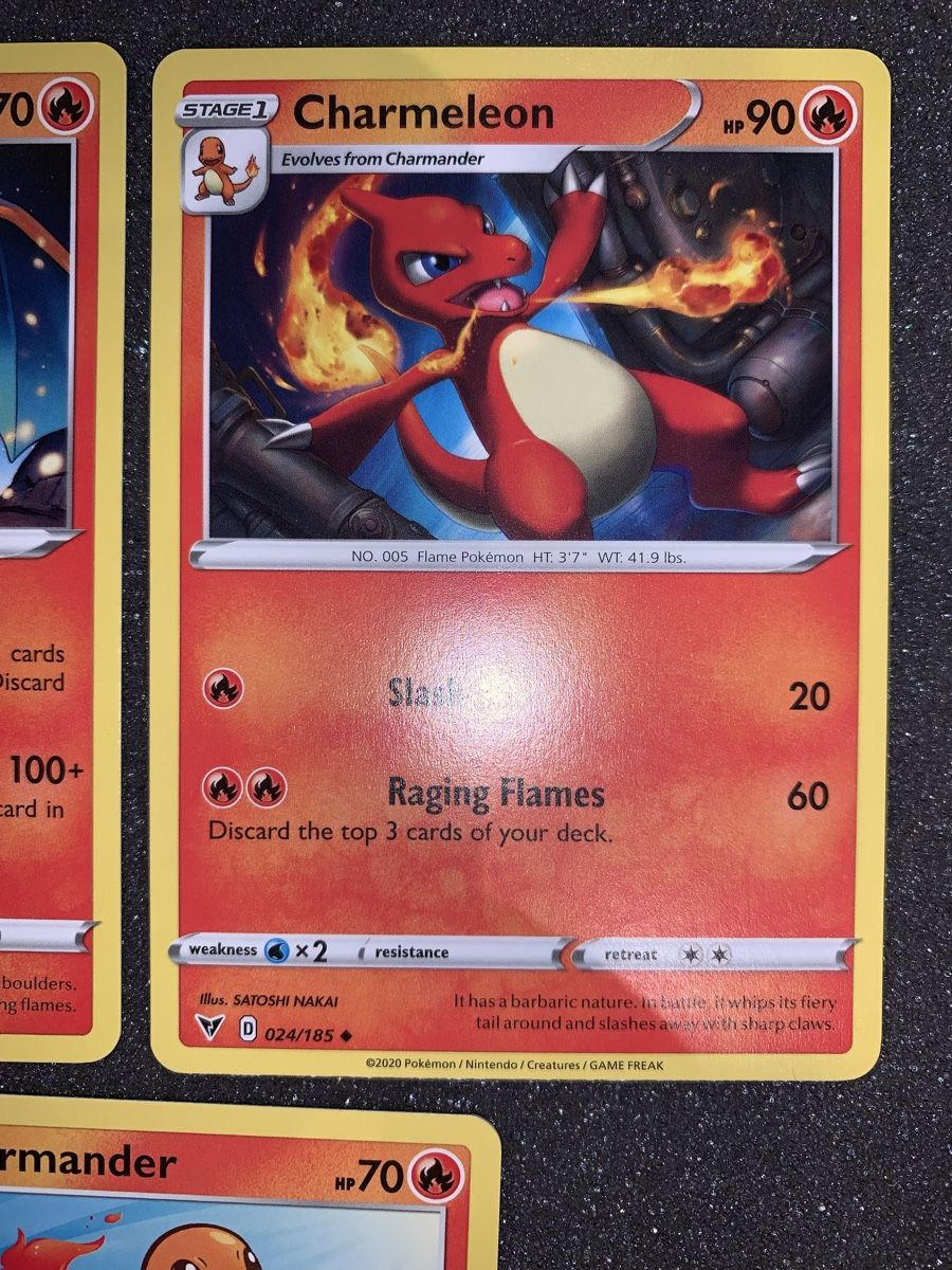 Pokémon Carte collezionabili: Ab 1.- Charizard Charmeleon Charmander set – Usato da Bironico venduto da ars_z6lb 3