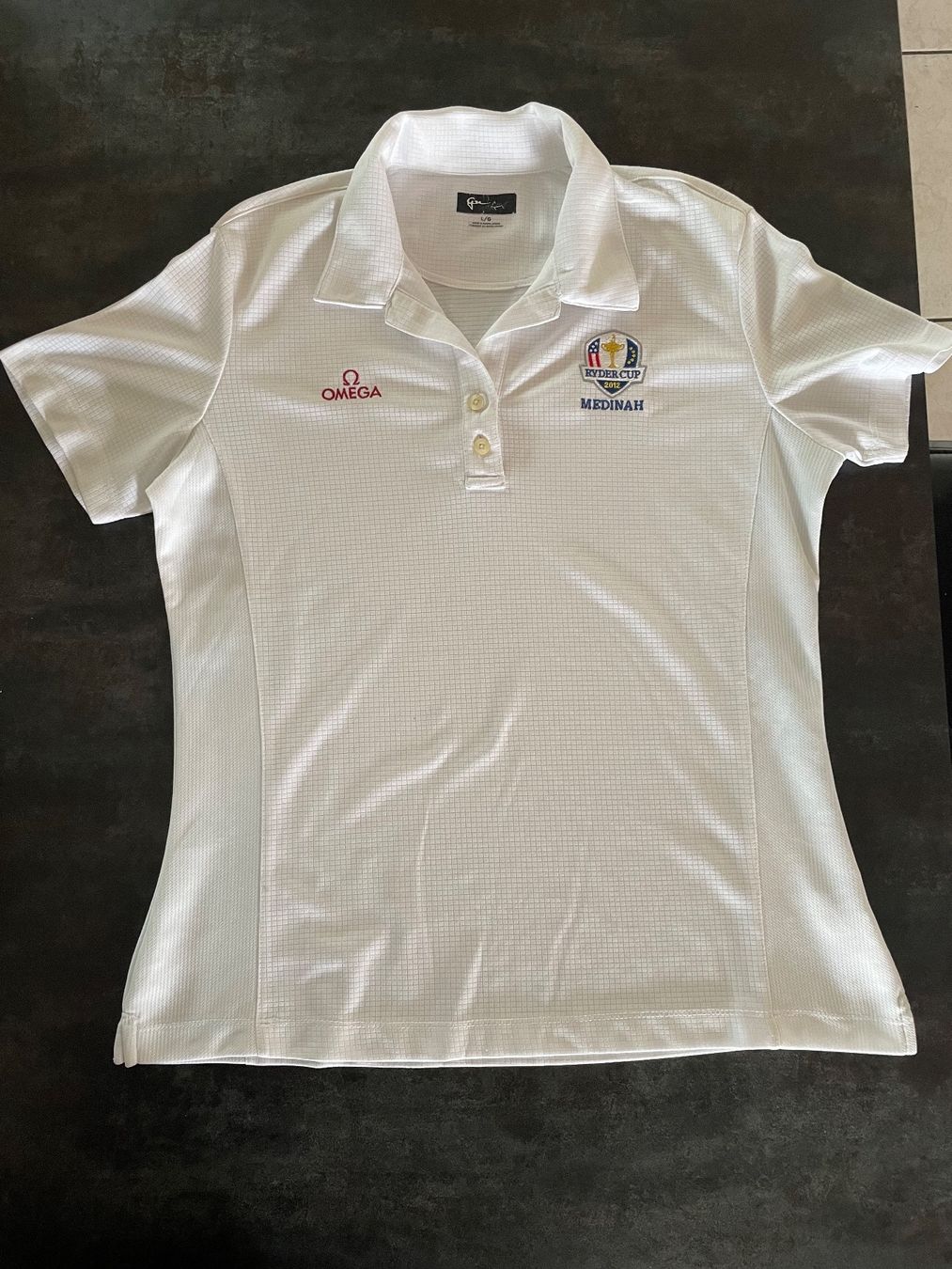 Leibchen & Hosen: Maillot de Golf Dame Ryder Cup 2012 Taille L – Gebraucht aus Vallamand von Bricbracbroc82