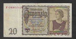 Germania  10  Mark  1939  Gebraucht