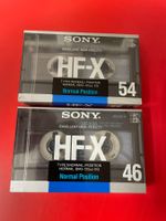 SONY HF-X46A und 54A sehr seltene Audio Kassetten original!