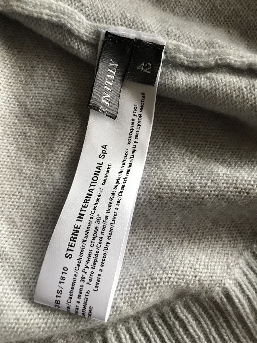 Pullover & Sweatshirts: Pull Cachemire Lorena Antoniazzi, T38 CH, gris bleu clair – Neu (gemäss Beschreibung) aus Morges von sandy069 6