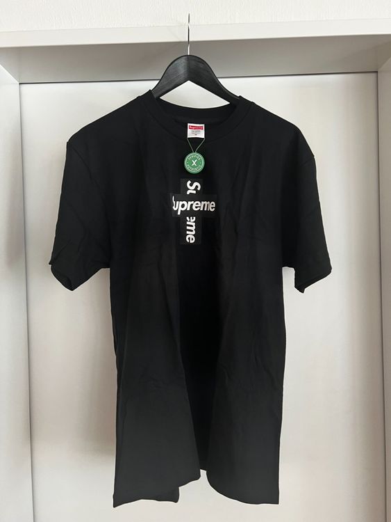 Supreme Cross Box Logo Tee, Size M | Acheter sur Ricardo