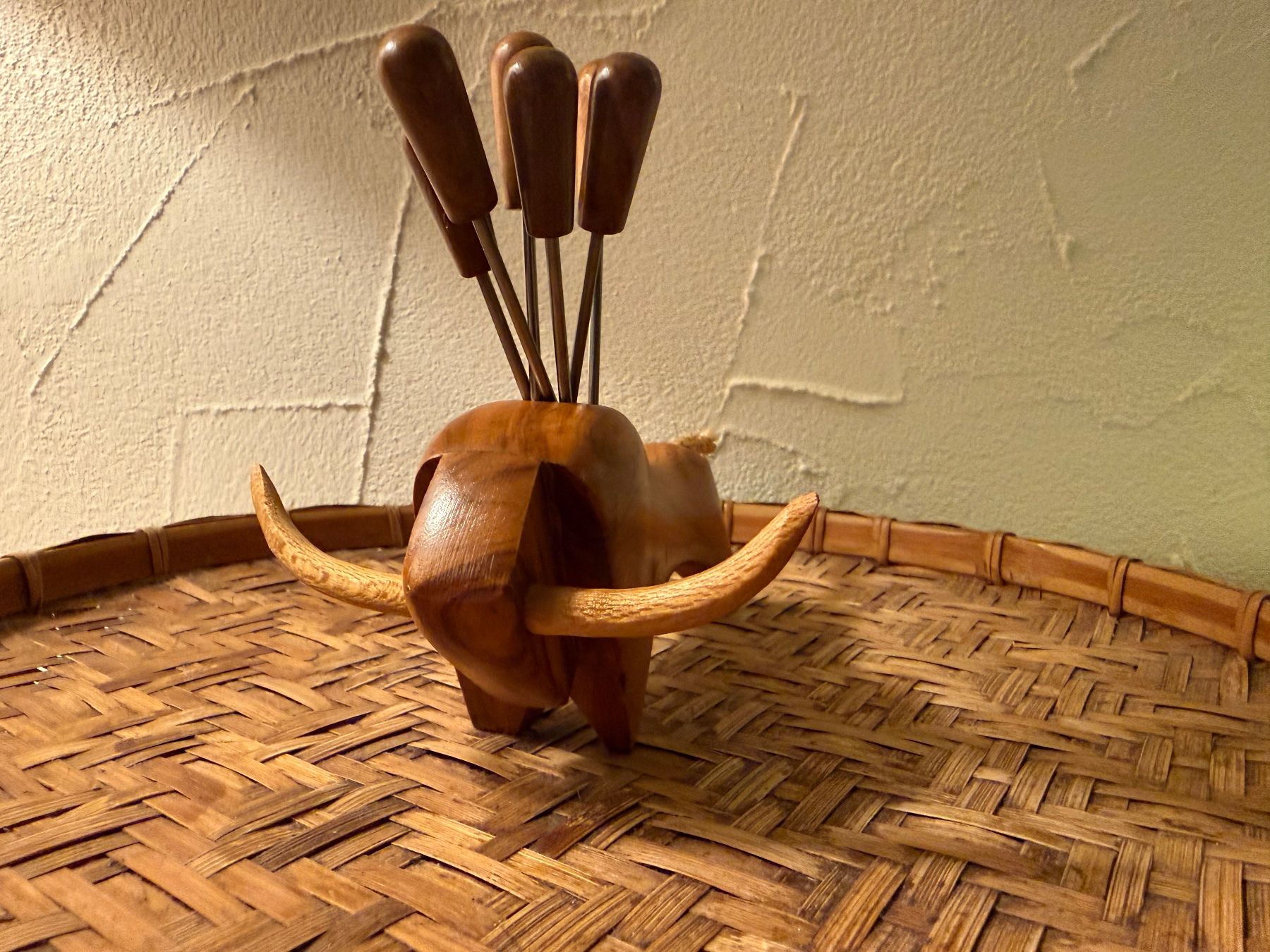 Alle Dekorationen: Vintage Apéro-Stäbli Halter Stier – Gebraucht aus Rorbas von tun_m7fz 4