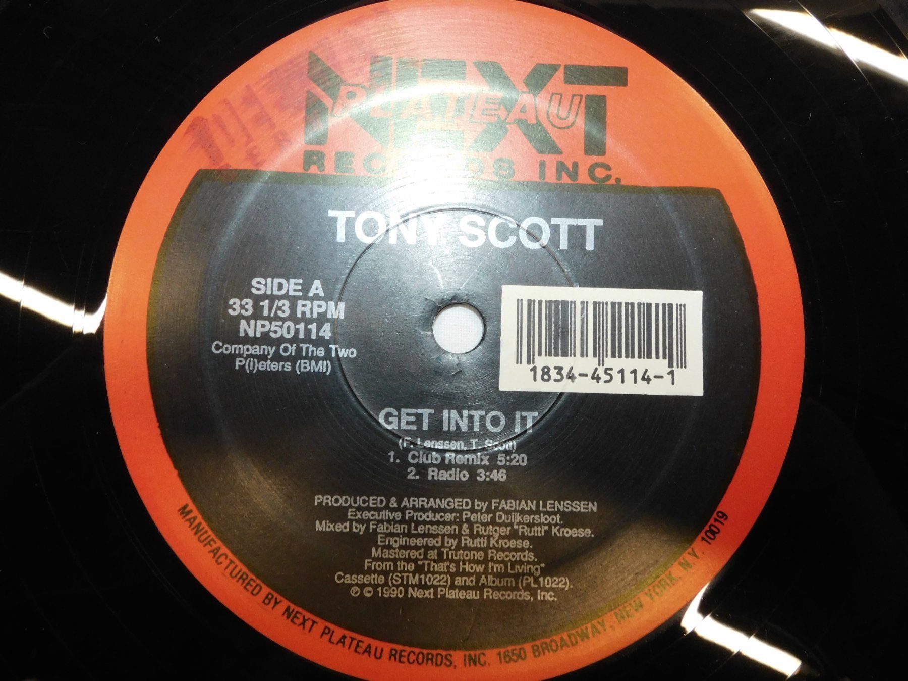Dischi in vinile: Lp - Tony Scott Get Into it  - House Remixed  Elektro Techno – Usato da Sursee venduto da 76 1
