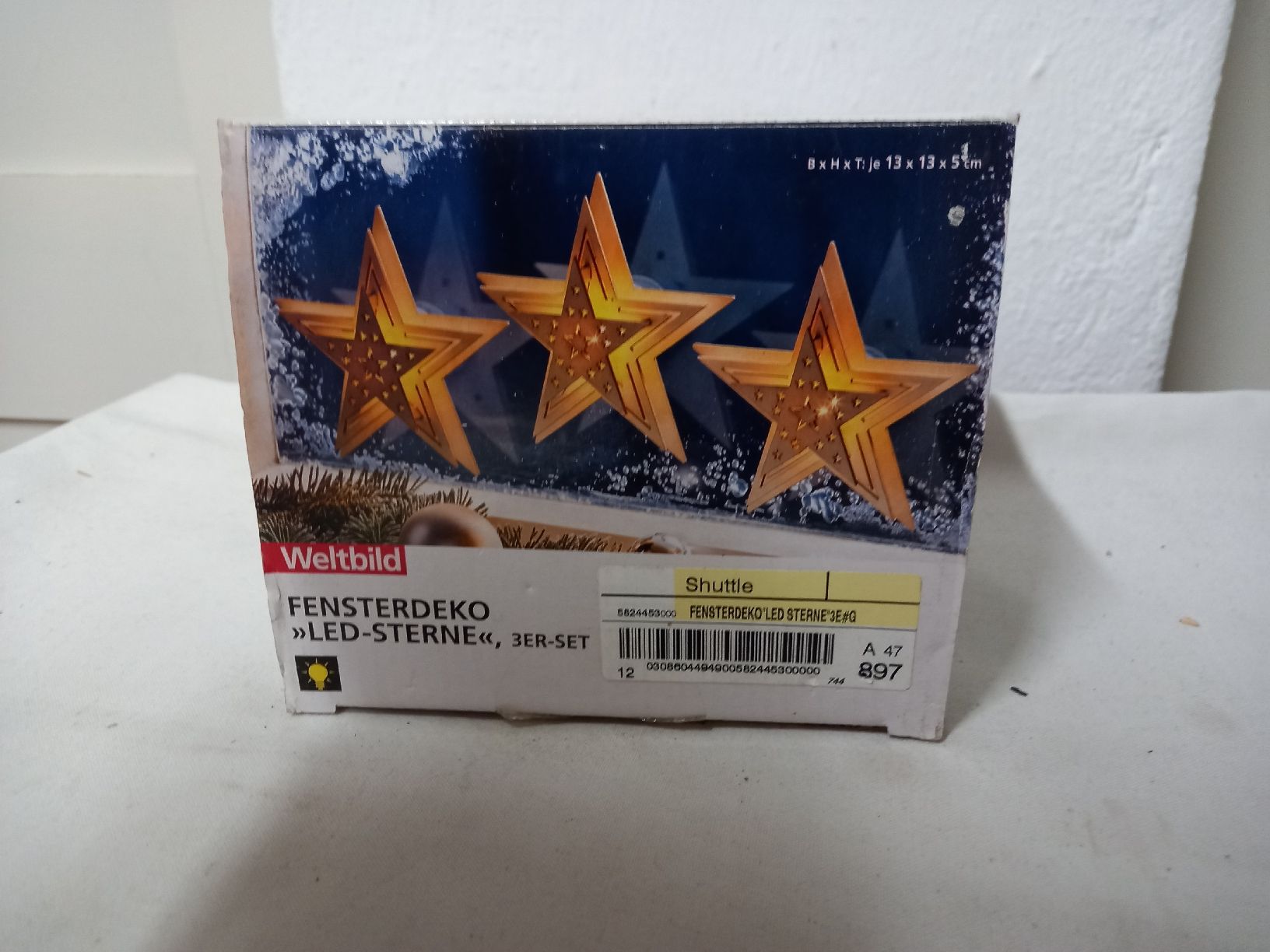 Tutte le decorazioni: Weihnachtsstern aus Holz – Usato da Seon venduto da Zack_16 3