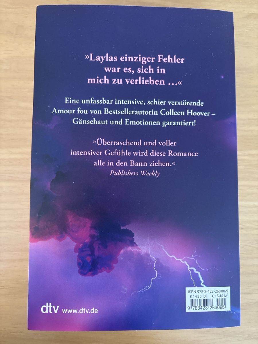 Libri: Layla - Colleen Hoover – Nuovo (secondo la descrizione) da Zürich venduto da Sma_v88p 1