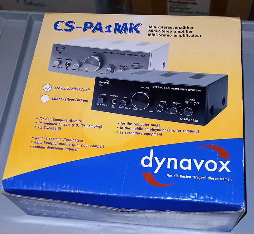 Dynavox CS-PA1 MK Mini-Verstärker NEU (Neu (gemäss Beschreibung)) in ...
