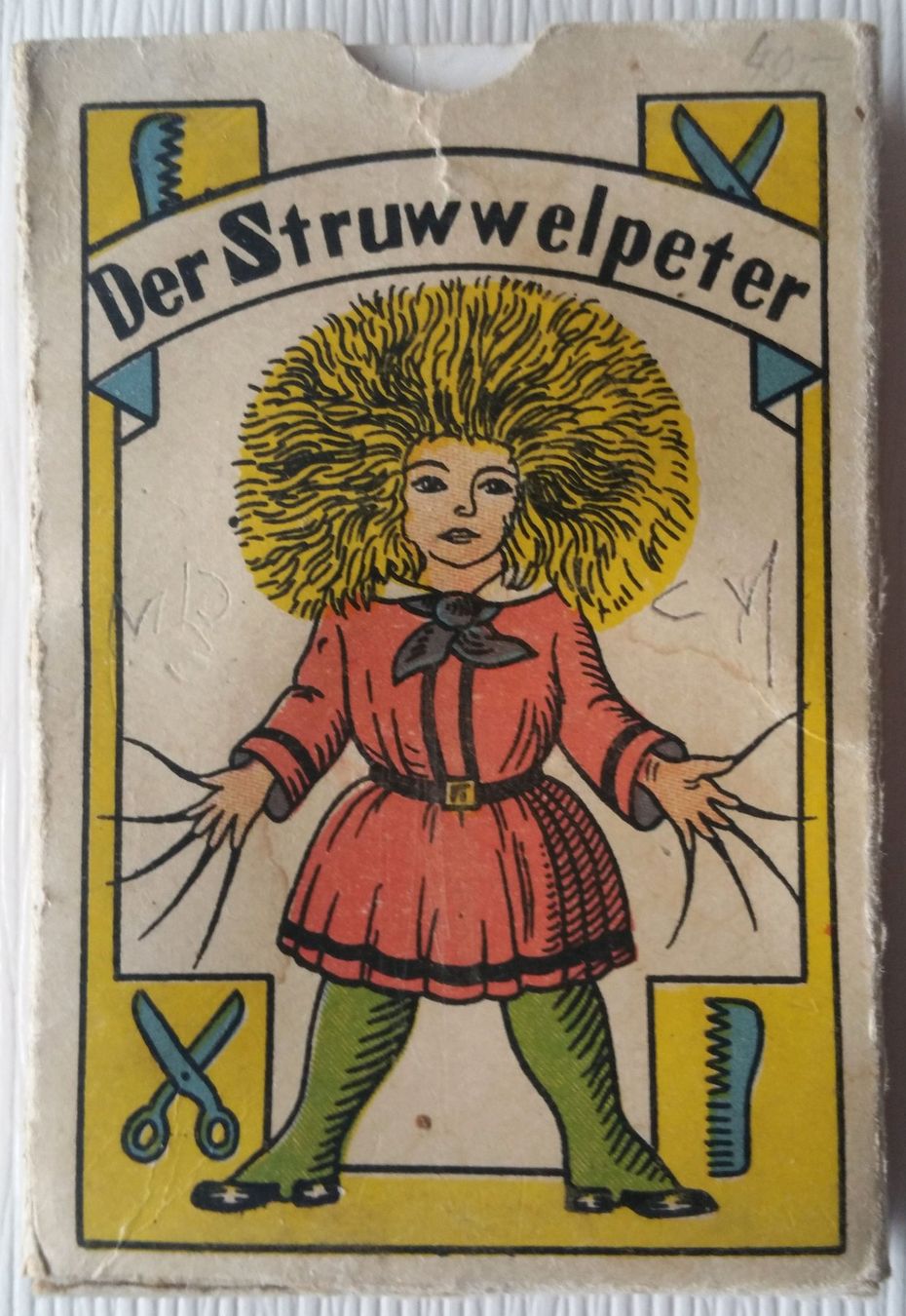 Giochi: Der Struwwelpeter - Quartett mit 20 Spielkarten, 1950-60 – Usato da Oberriet SG venduto da ganesh435