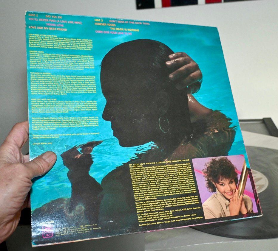 Dischi in vinile: Janet Jackson SAME LP Spain 1982 vg+/ex- gut – Usato da Pfaffhausen venduto da mono_rec 1