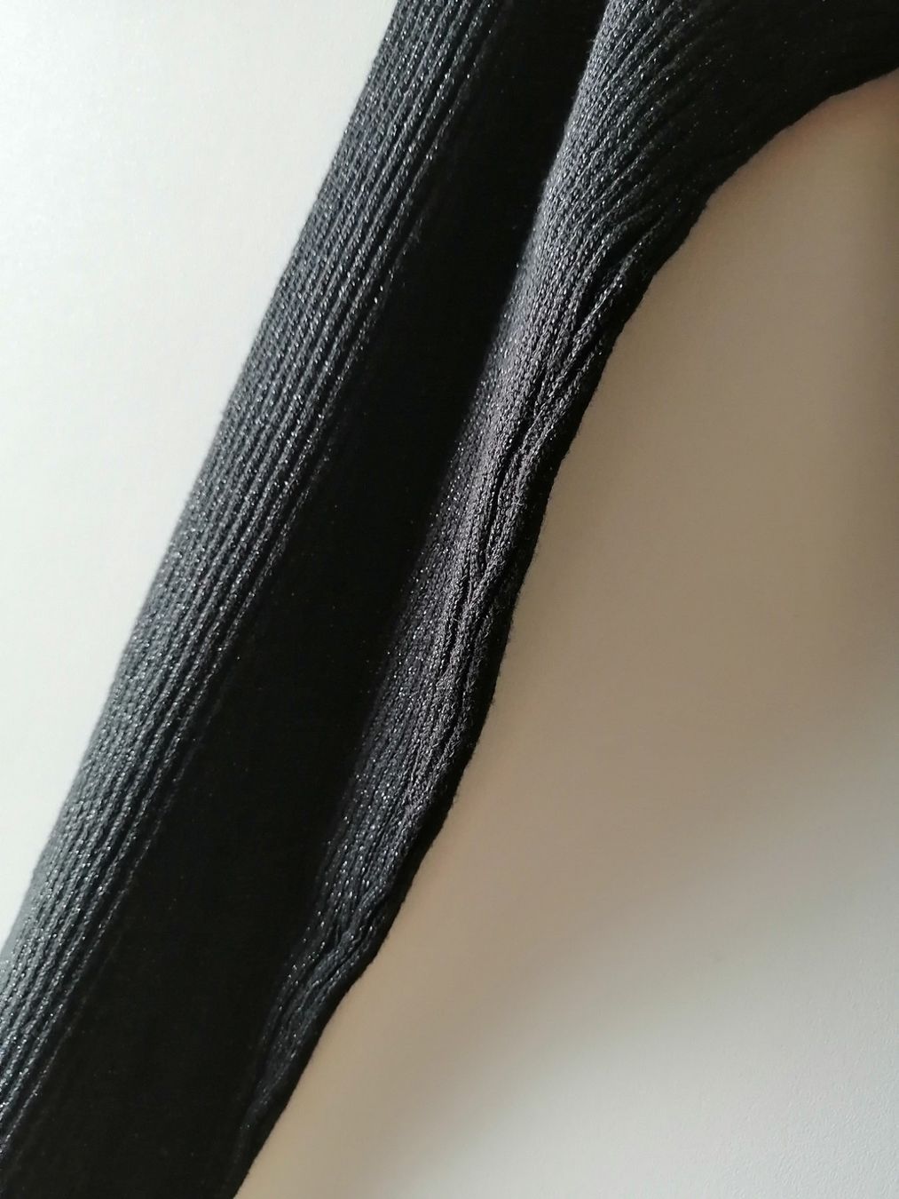 Vestiti: esmara geripptes Strickkleid Damen Gr. S mit Glitzereffekt – Nuovo e nell'imballaggio originale da Uster venduto da zebralino 2