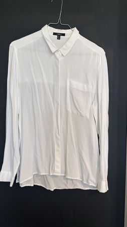 Mavi, weisse Bluse, Grösse M, perfekt für den Frühling