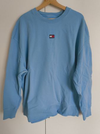 Tommy Jeans Sweatshirt, Grösse L, hellblau