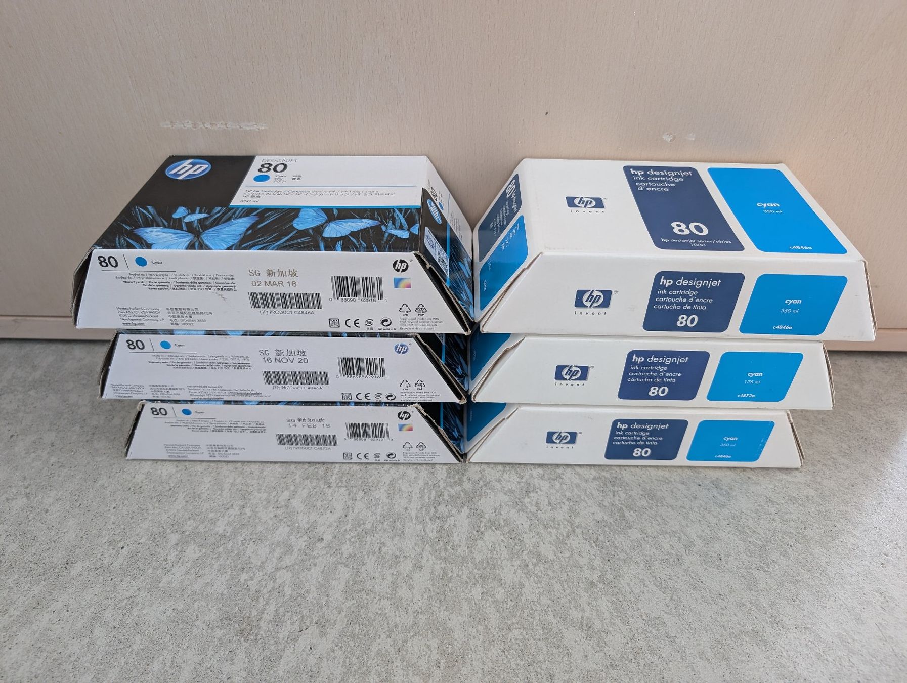 Hewlett Packard Cartucce per stampanti & toner: 25 HP Tinte No.80 – Nuovo (secondo la descrizione) da Fehraltorf venduto da loremgmbh 4