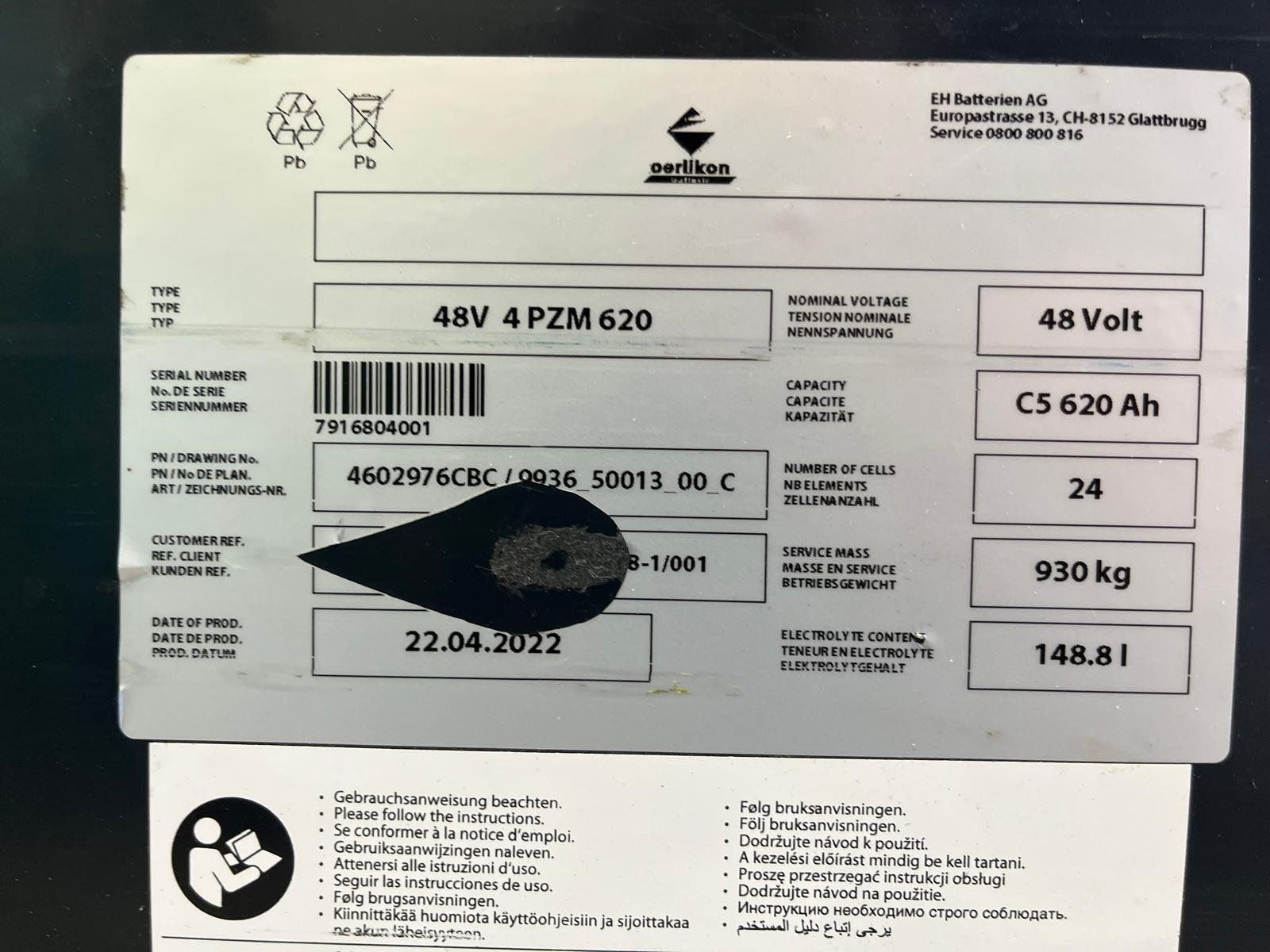 Gabelstapler & Hubwagen: Stapler OM XR14ac – Gebraucht aus Affeltrangen von Ottmech 5