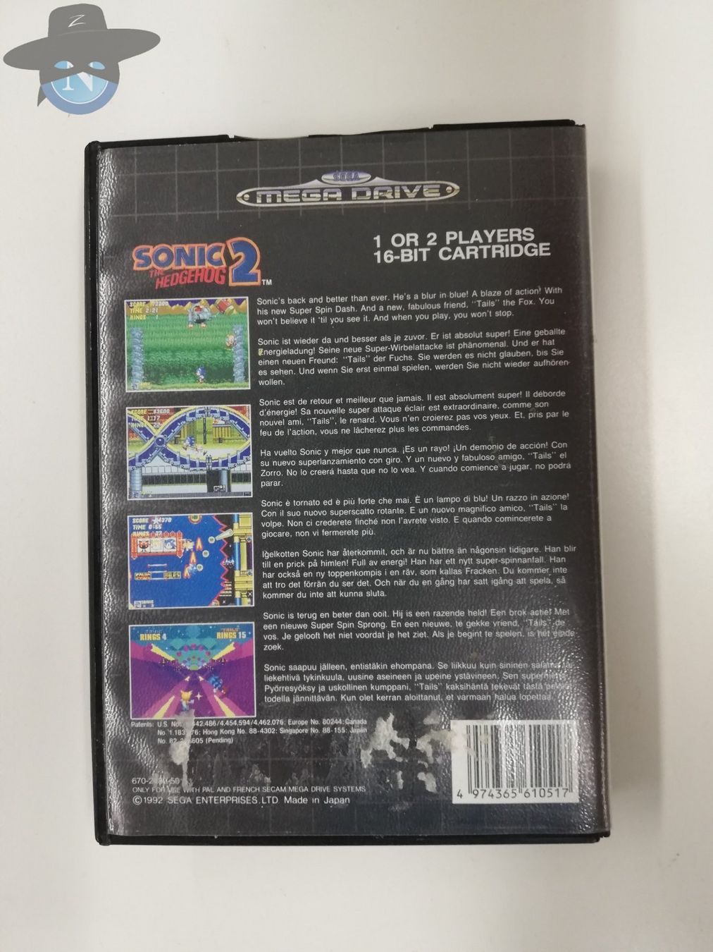 Sega Jeux: Sonic 2 / Sega Mega Drive MD / getestet ! – D'occasion à St. Gallen par zorro_dc 1