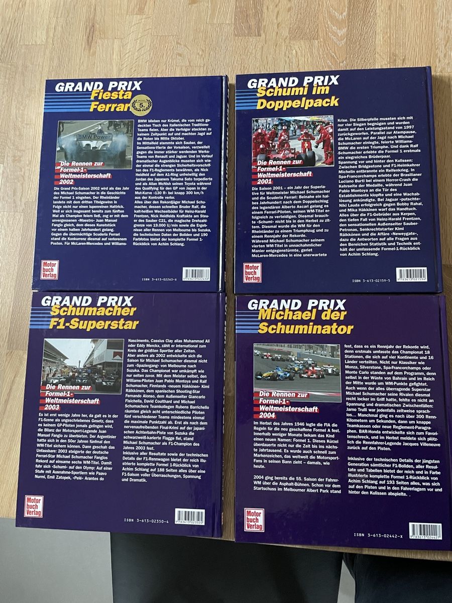 Libri: Formel 1 Bücher – Usato da Hausen AG venduto da Hefe03 1
