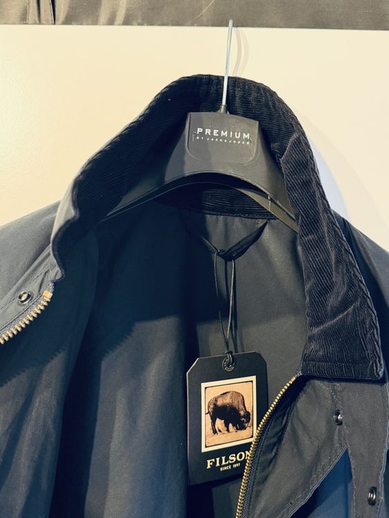 Filson Ranger Field Jacket L Dry Wax Navy (Neu (gemäss Beschreibung ...