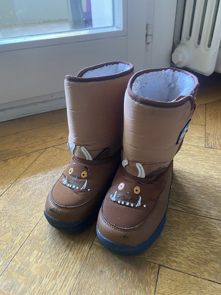 Chaussures garçon: Winterstiefel Grüffelo Grösse 29 – D'occasion à Bern par Violettaline