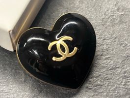 Chanel Herz Applikation Schnalle