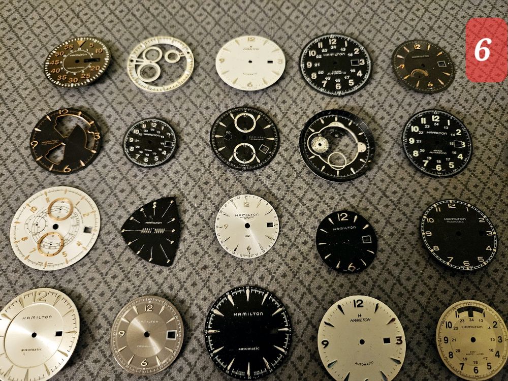 Lot De 3 Cadrans De Montre Anciens Jaeger-LeCoultre - Pour Collection Ou Restauration - Occasion