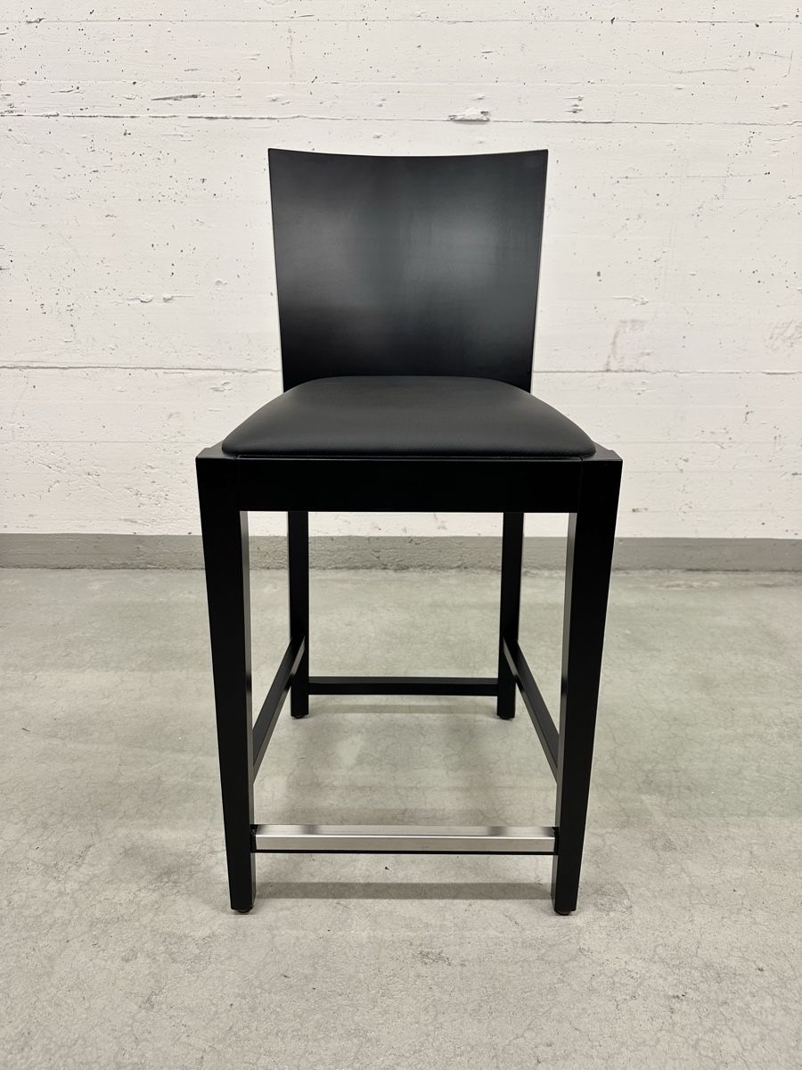 Stühle: Eleganter Counterstuhl in Schwarz – Gebraucht aus Bern von neon317 1