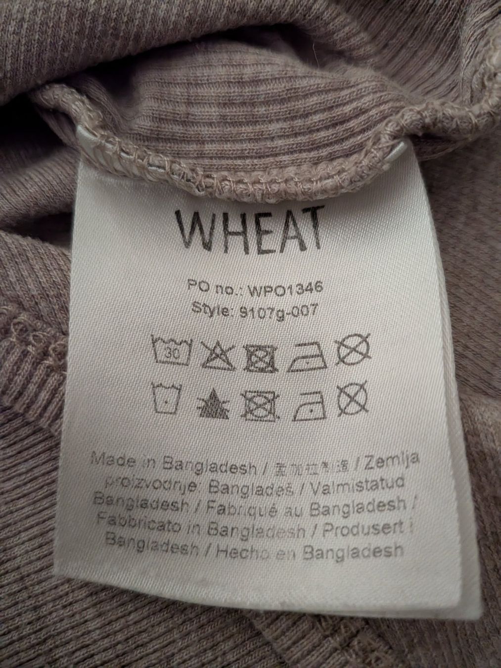 Wheat Unterwäsche: WHEAT Rippbody Langarm Grösse 86, neuwertig – Gebraucht aus Zürich von BellaU 3