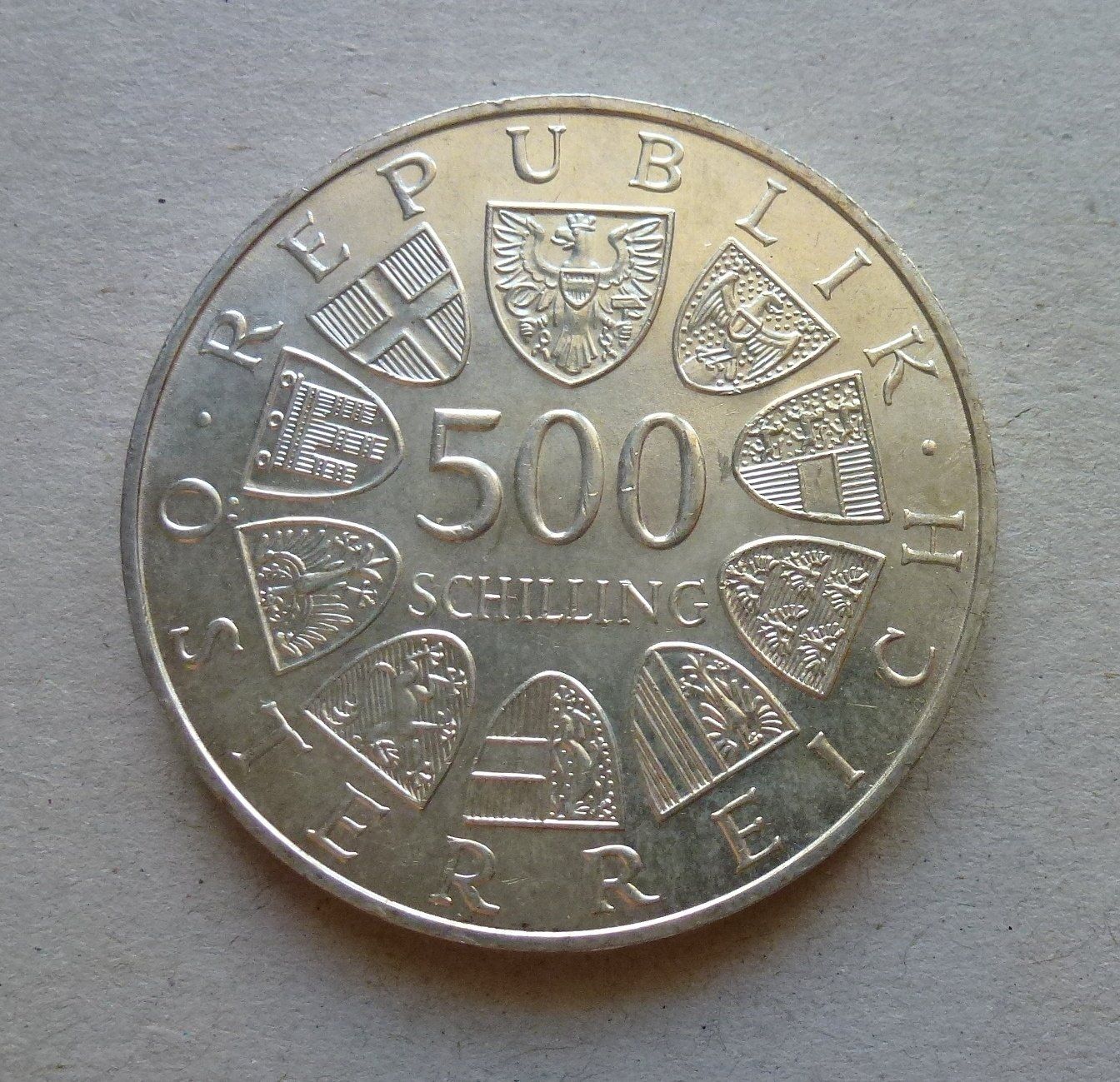 Tutti le monete: Österreich ++ 2x 500 Schilling Silber – Usato da Walkringen venduto da Casablanca777 3