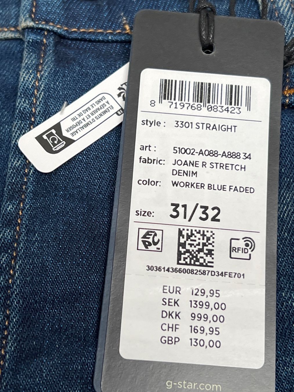 G-Star Jeans: Jeans G-Star Gr.29/32 - Neu – Neu und originalverpackt aus Visp von bluenero 4