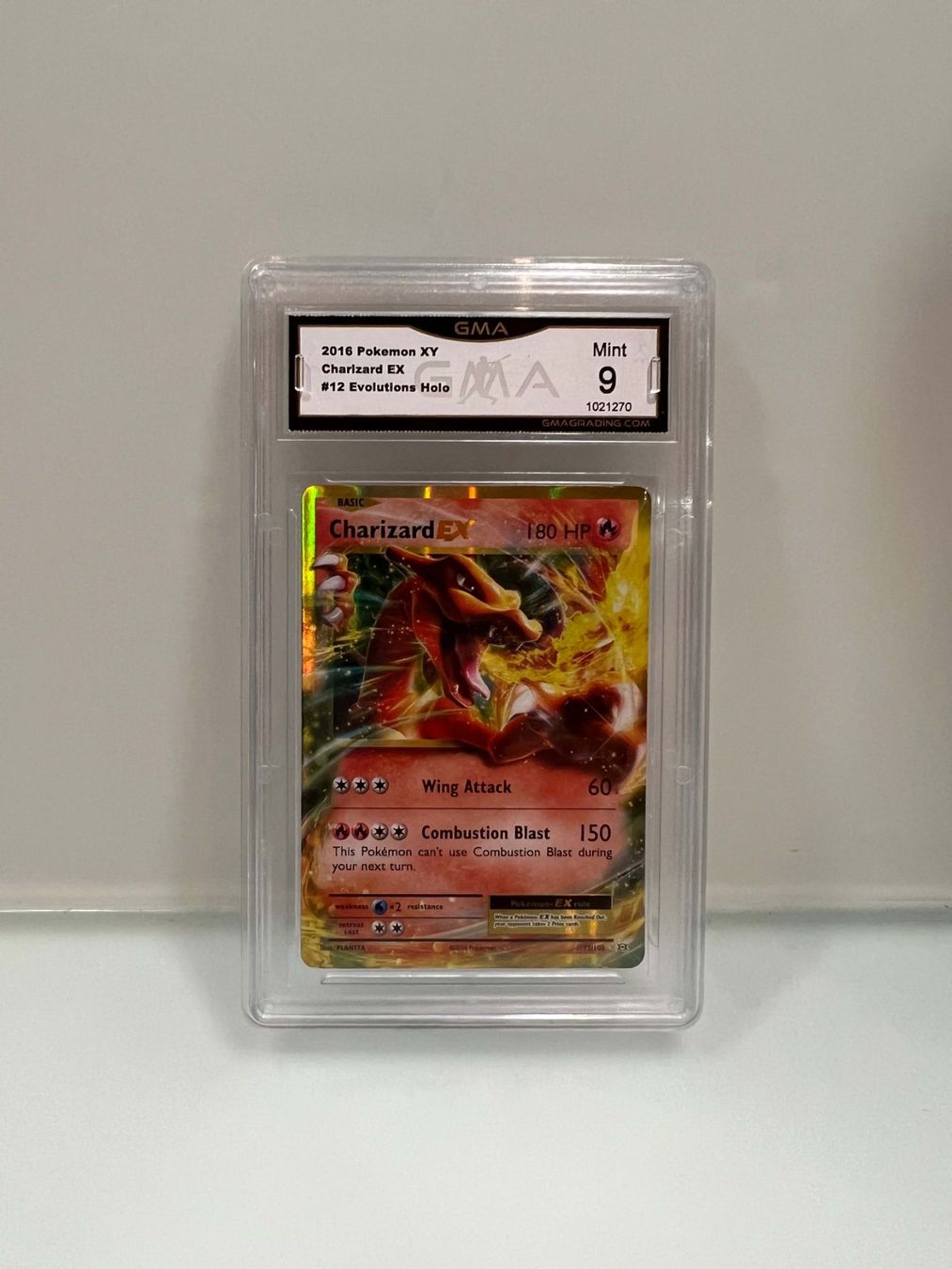Pokémon Carte collezionabili: Charizard EX #12 Evolutions - Graded 9 MINT – Usato da Canobbio venduto da Polimind