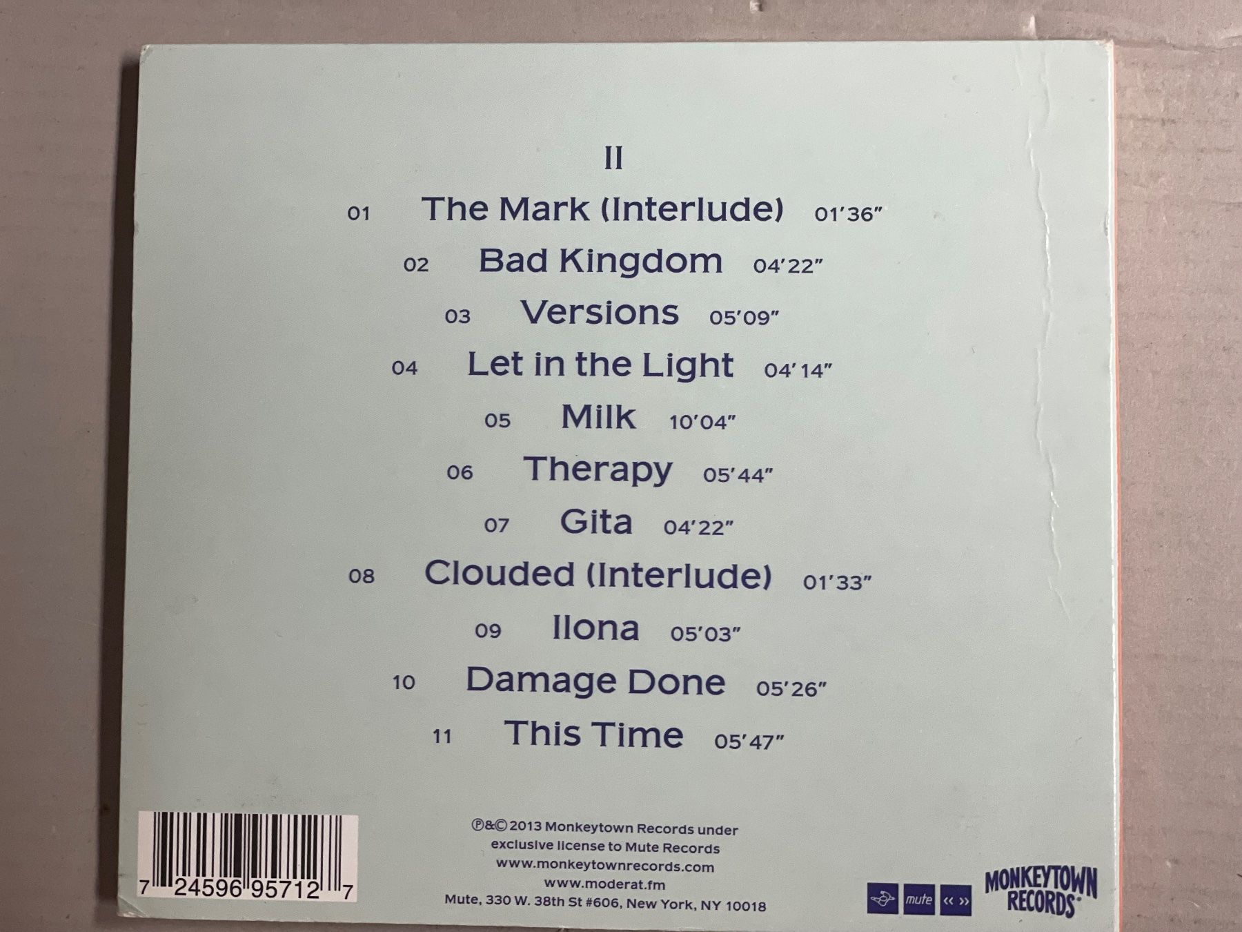 CDs: Moderat II – Gebraucht aus Muri b. Bern von AdidasCollector 1