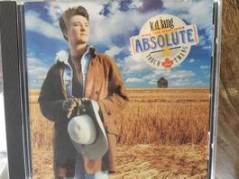 CD k.d. lang and the Reclines Absolute Torch and Twang. 💿