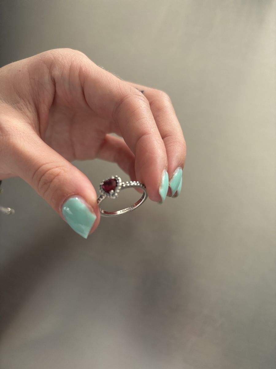 Pandora Ringe: Roter Herz Ring Pandora  – Gebraucht aus Horgen von stu_cjc8 5