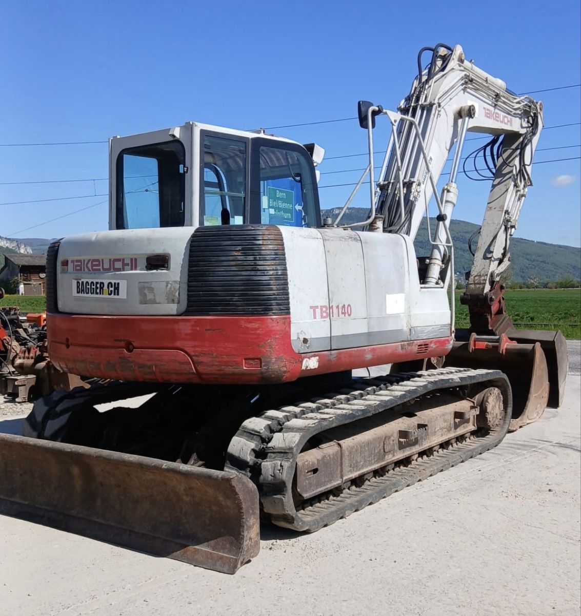 Takeuchi Excavateurs: Bagger 14 Tonen Takeuchi 1140  – D'occasion à Niederbipp par baggerch 3