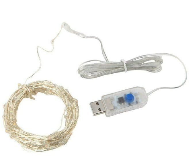 Ghirlande e barre luminose: 10M Weihnachten Led Draht String 8 modus – Nuovo e nell'imballaggio originale da Uerkheim venduto da Kaufoption 4