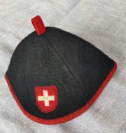 Mini Schweizer Sennekäppli Filz 🇨🇭 Vintage