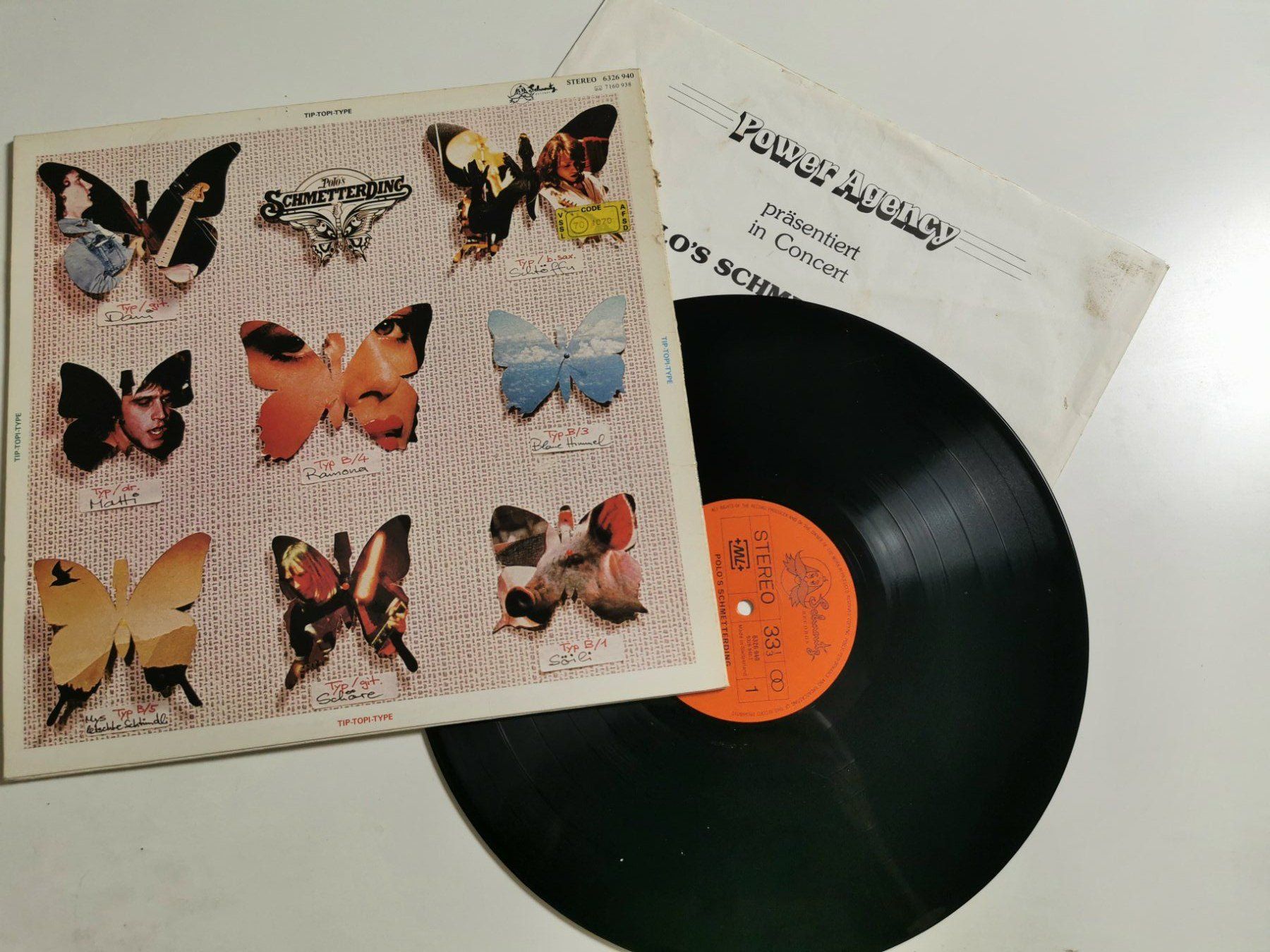 Dischi in vinile: POLO HOFER - TIP  TOPI TYPE – Usato da Grafenried venduto da House-of-Oldies 1